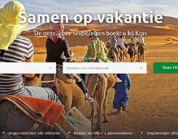 kras singlereizen homepage selecteer jouw vakantie